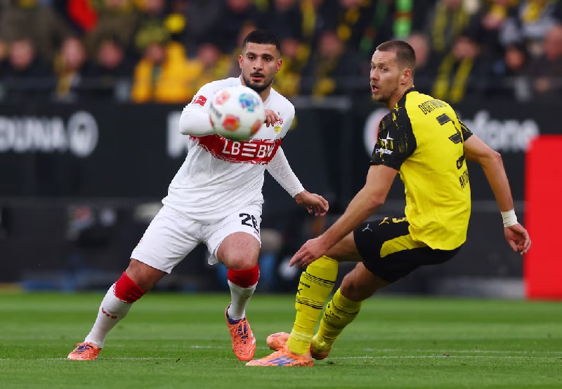 VfB Stuttgart vs Borussia Dortmund đối đầu khiến người hâm mộ mong chờ