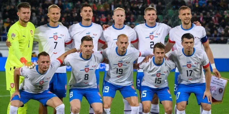 Lực lượng ra sân của đội bóng Séc