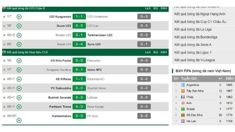 Bảng KQBD BongdaNET 66 cung cấp dữ liệu chi tiết, cập nhật liên tục, trực quan